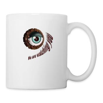 We are watching you - Mug - white - Right