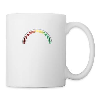 Anniversaire 44 ans Compteur - Mug blanc - blanc - Droite