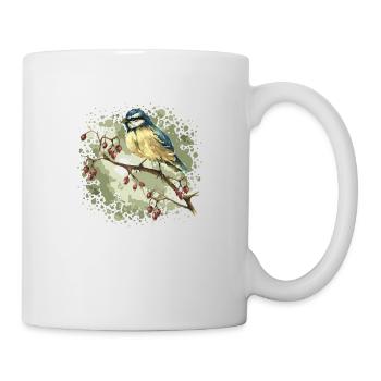 Colorful bird - Mug - white - Right