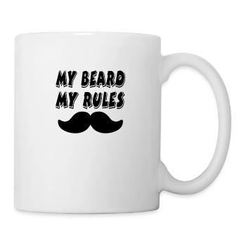 Barbe - Mug blanc - blanc - Droite