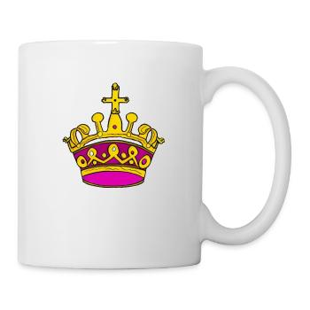 Roi héritier Reine Empereur Majesté - Mug blanc - blanc - Droite