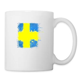 Schweden Schweden Wikinger Norden Skandinavien Mittsommer - Tasse - Weiß - Rechts