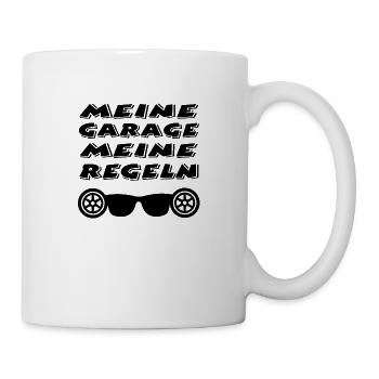 Garage - Tasse - Weiß - Rechts