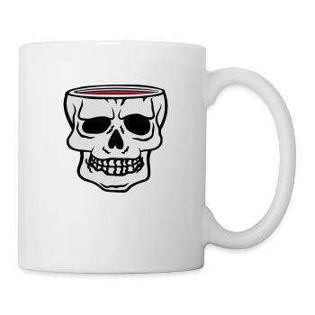 Mug Skull Horreur Halloween - Mug blanc - blanc - Droite
