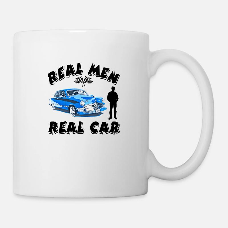 Auto - Tasse - Weiß