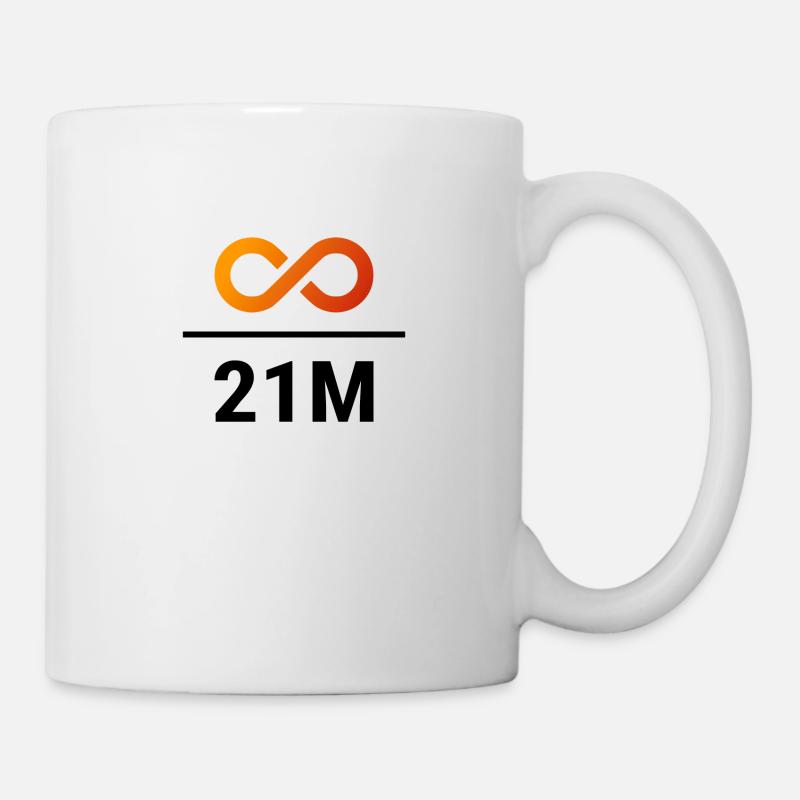 21 Million - Tasse - Weiß