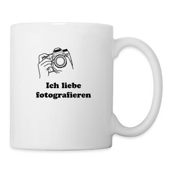 love photo - Tasse - Weiß - Rechts