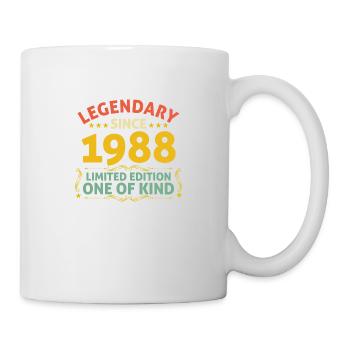 Légendaire depuis 1988 Edition Limitée - Mug blanc - blanc - Droite