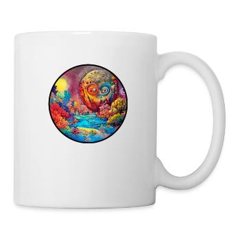 Œuvre d’art d’un pays fantastique - Mug blanc - blanc - Droite