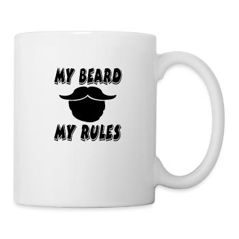 Barbe - Mug blanc - blanc - Droite