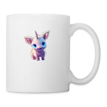 Baby Pig Horn Unicorn Pig - Mug - white - Right