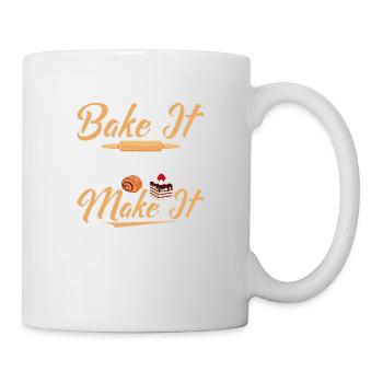 Faites-le cuire jusqu’à ce que vous le fassiez Cuire au gâteau Pastr de biscuits - Mug blanc - blanc - Droite