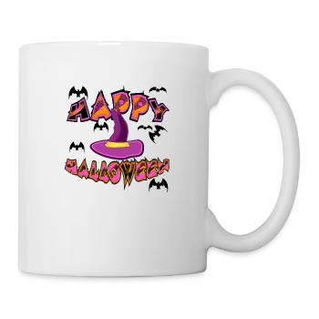 Happy Halloween Kostüm zu Ihrer Party - Tasse - Weiß - Rechts