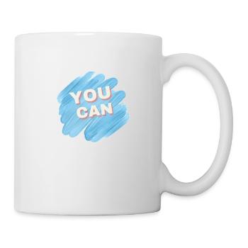You can - Tasse - Weiß - Rechts