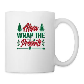Alexa Wrap the Presents - Mug - white - Right