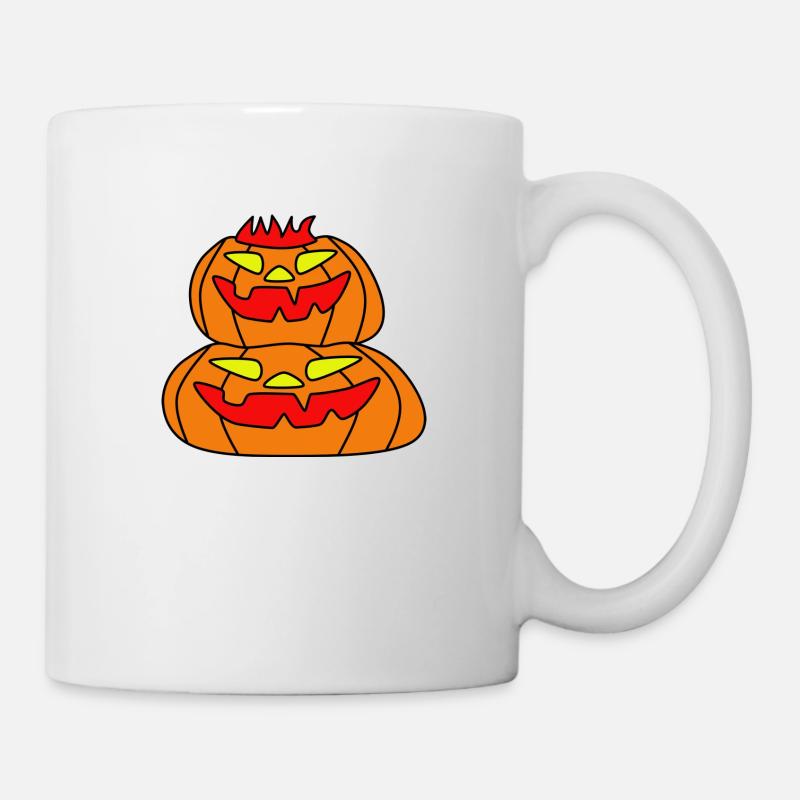 Citrouille - Mug blanc - blanc