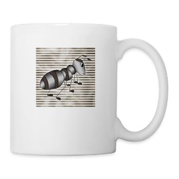 Fourmi - Mug blanc - blanc - Droite