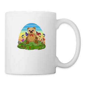 teddy bear - Mug - white - Right