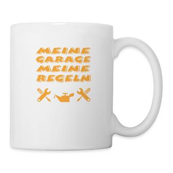 Garage - Tasse - Weiß - Rechts