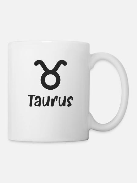 Taurus zodiac sign - Mug - white