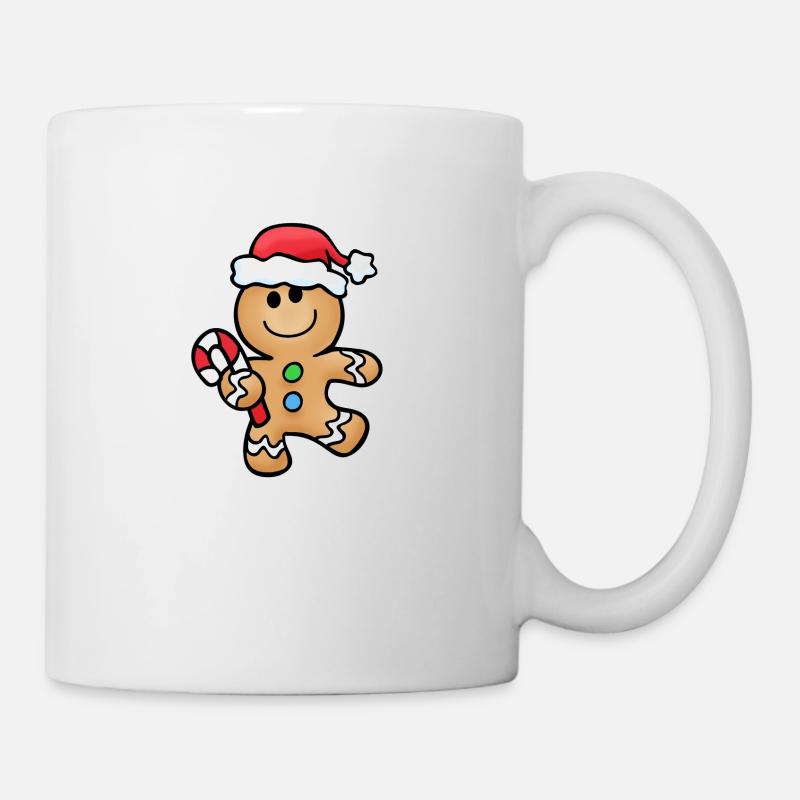 Pain d'épice drole - Mug blanc - blanc