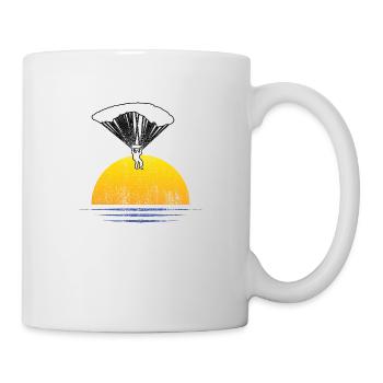Parapente Paragleiter Gleitschirmfliegen - Mug blanc - blanc - Droite