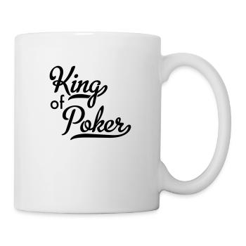 Poker - Mug blanc - blanc - Droite