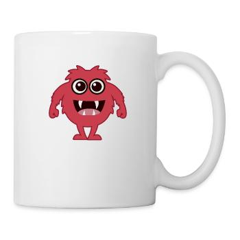 Petit monstre cute - Mug blanc - blanc - Droite
