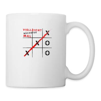 tic tac toe - Tasse - Weiß - Rechts