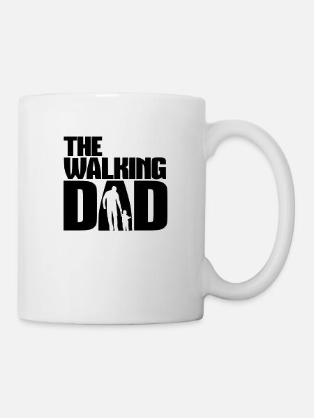 The walking DAD! - Mug - white
