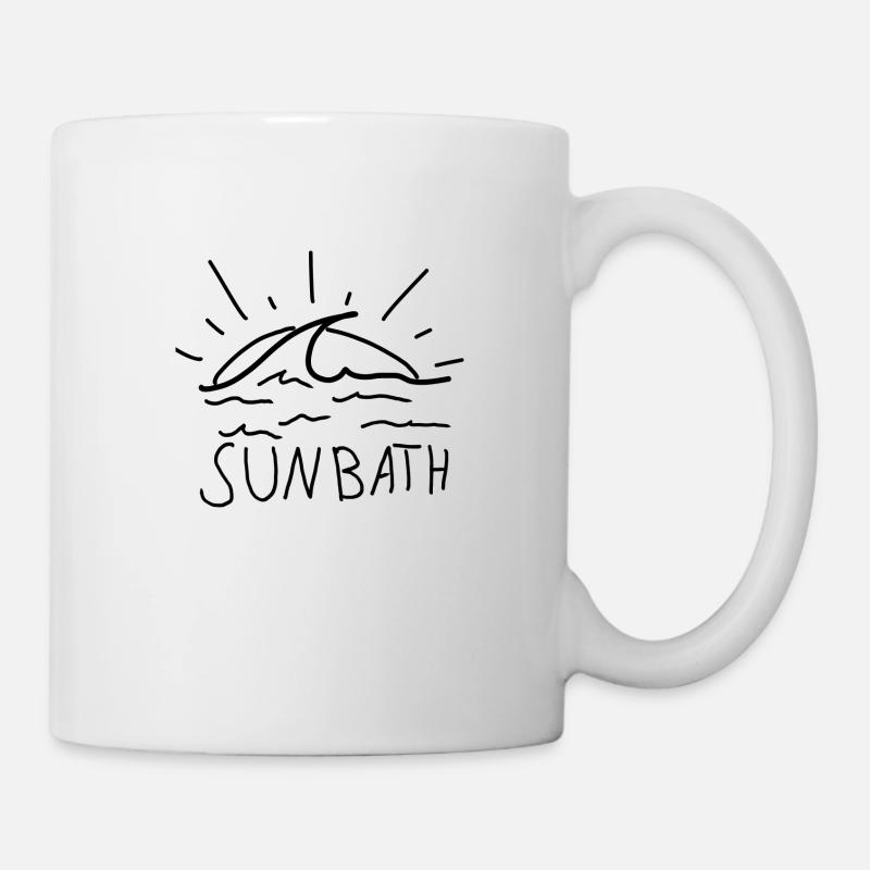 SUNBATH - Tasse - Weiß