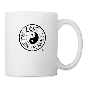 Love Is Why - Mug blanc - blanc - Droite