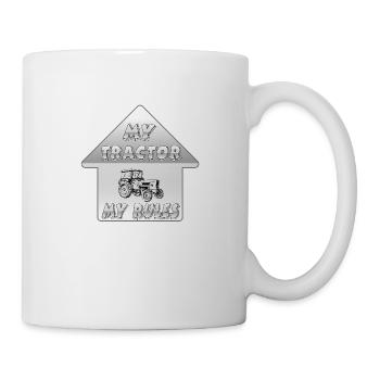 Tractor - Mug - white - Right