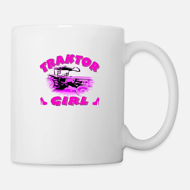 Tractor - Mug - white