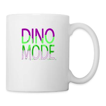 boys dino funny sayings geek sayings - Tasse - Weiß - Rechts