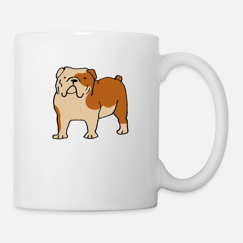 Bouledogue anglais - Mug blanc - blanc