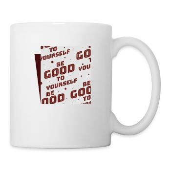 Soyez bon envers vous-même - Mug blanc - blanc - Droite