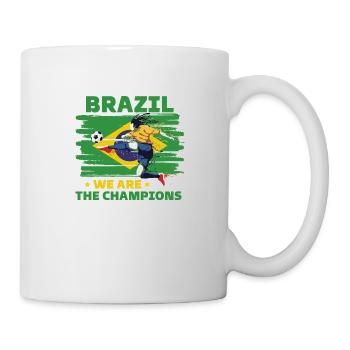Brazil Football 2022 supporter of Brazil football - Mug - white - Right