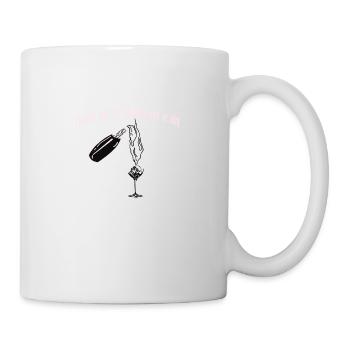 I m drink wine cecause u ll never be mine - Mug blanc - blanc - Droite