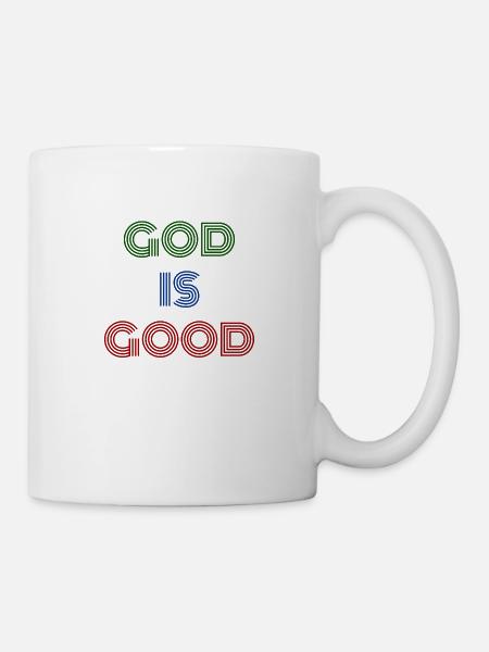 Gott ist gut. Gott ist gut - Tasse - Weiß