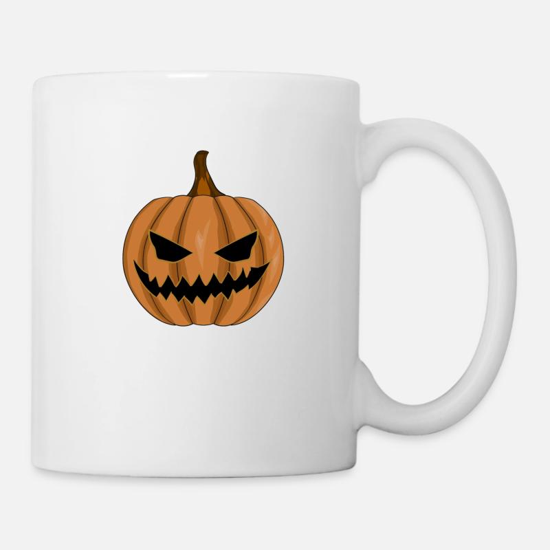 citrouille - Mug blanc - blanc