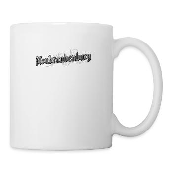 Neubrandenburg Ostdeutschland Vintage Look - Tasse - Weiß - Rechts