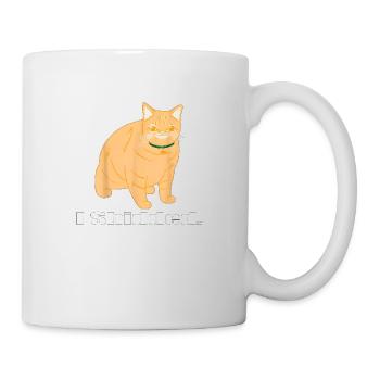 Ich habe lustigen Katzenliebhaber - Tasse - Weiß - Rechts