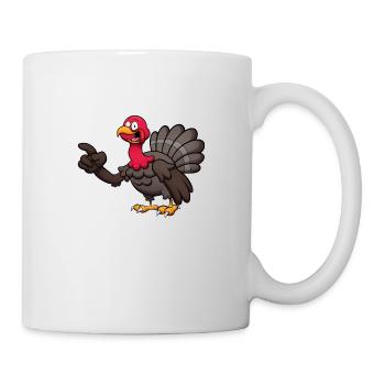 Süßer Truthahn - Tasse - Weiß - Rechts