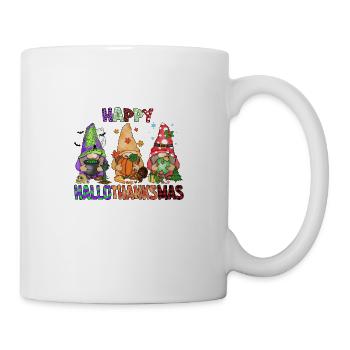Frohe Hallothanksmas - Tasse - Weiß - Rechts