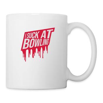 Je suis nul au bowling - Mug blanc - blanc - Droite
