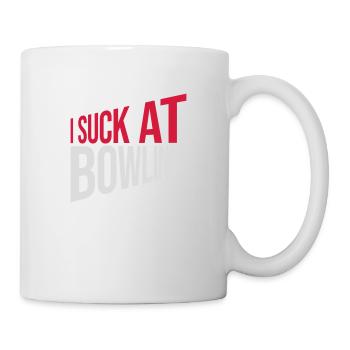 Je suis nul au bowling - Mug blanc - blanc - Droite