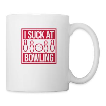Je suis nul au bowling - Mug blanc - blanc - Droite