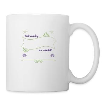 lieben tier haustier spruch chihuahua humor lustig - Tasse - Weiß - Rechts