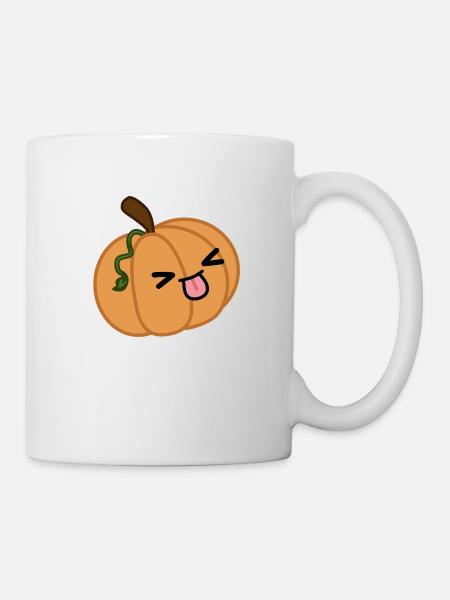 Kawaii pumpkin - Mug - white